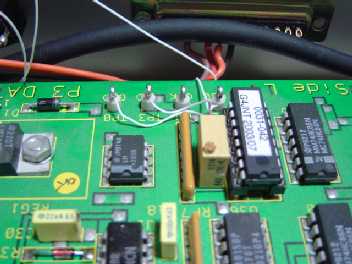 Mounting trimpot onto the PCB