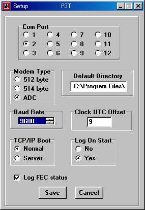 P3T Setup